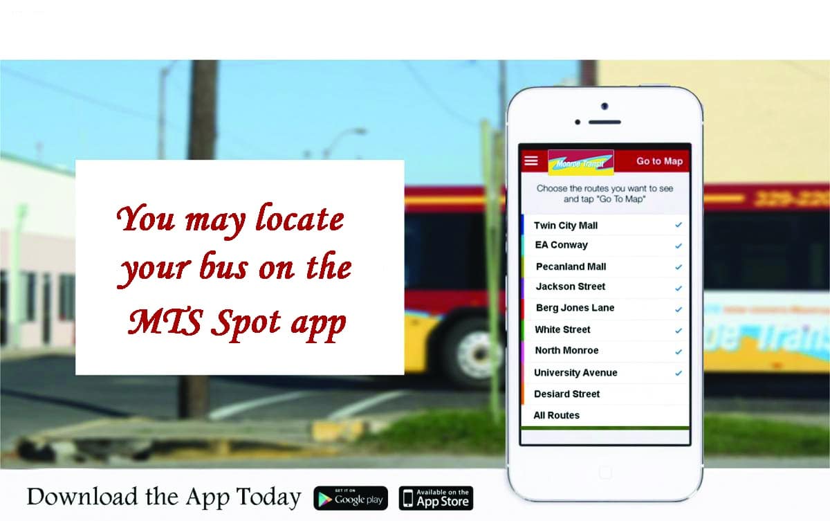 Explore the various public transit routes and schedules in West Monroe, LA.