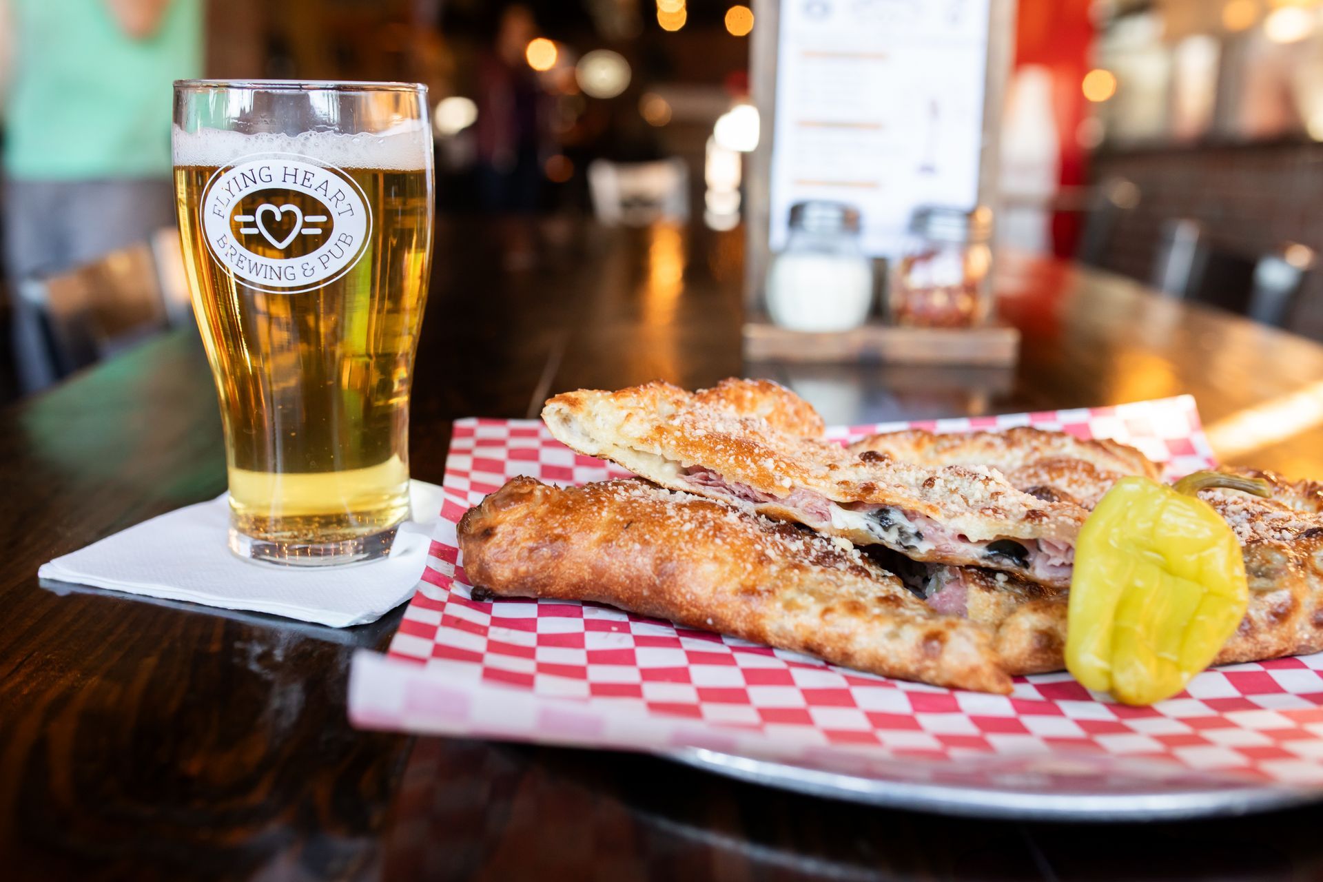 Flying Heart Brewing West Monroe — stop by to check their current cider and drink menu.