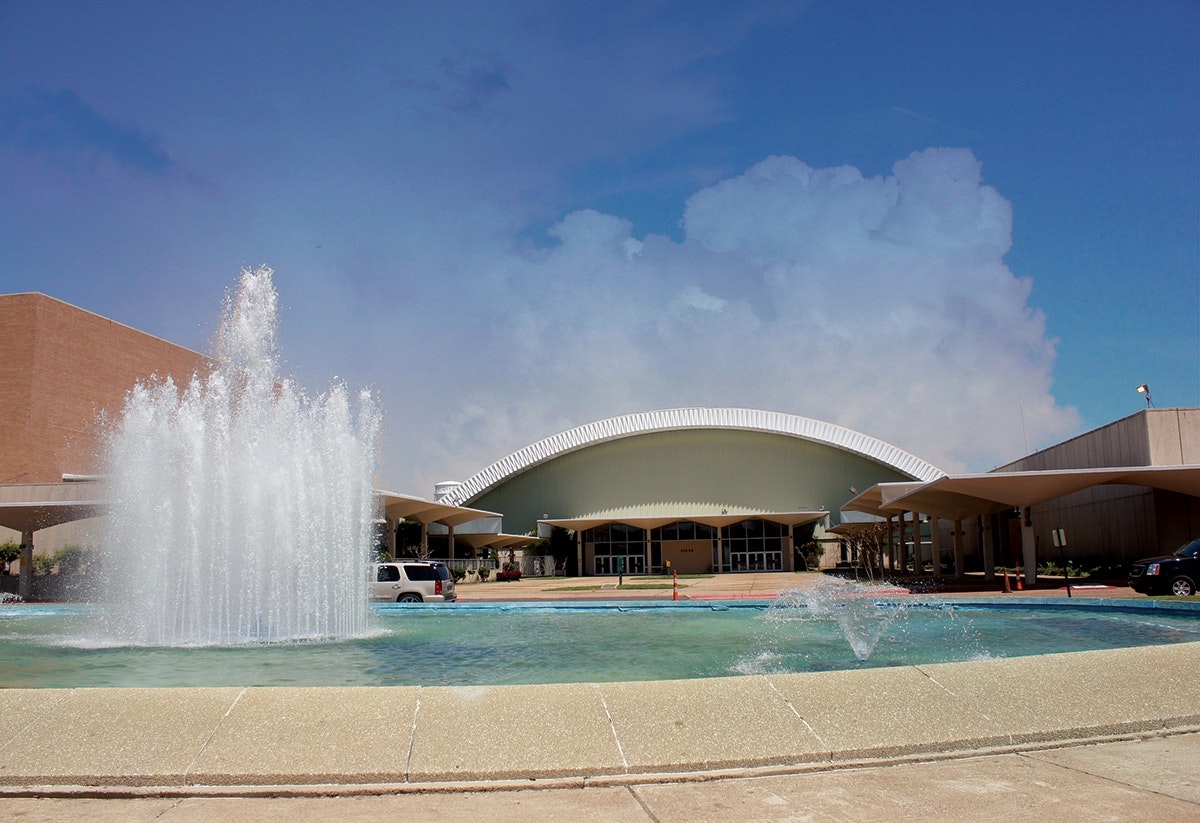 Monroe Civic Center — venue for community winter kickoff events and the annual tree lighting.